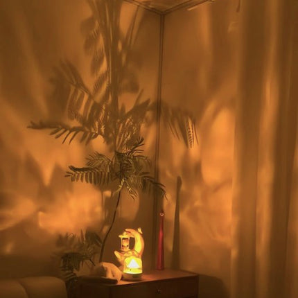 Light Theatre: Ambient Light With Stereo Speaker, Ripple Sunset Aurora