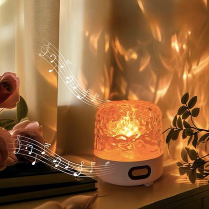 Light Theatre: Ambient Light With Stereo Speaker, Ripple Sunset Aurora