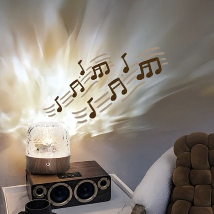 Light Theatre: Ambient Light With Stereo Speaker, Ripple Sunset Aurora