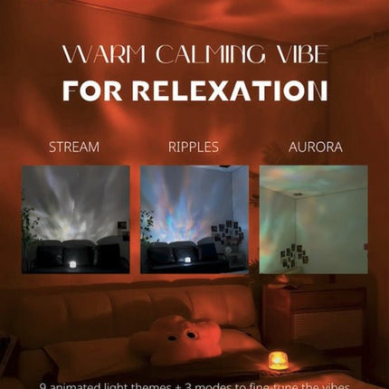 Light Theatre: Ambient Light With Stereo Speaker, Ripple Sunset Aurora