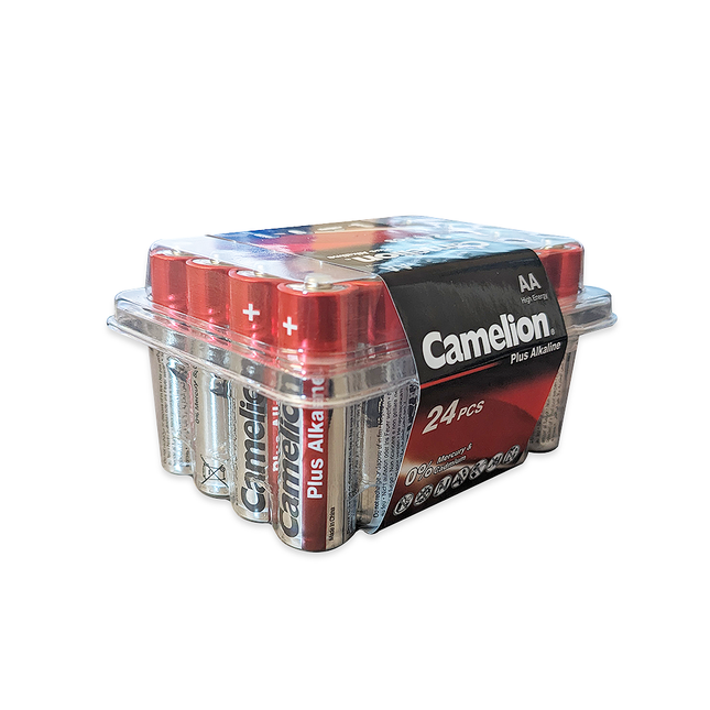 Camelion AA Plus Alkaline 24 Pack Plastic Tub