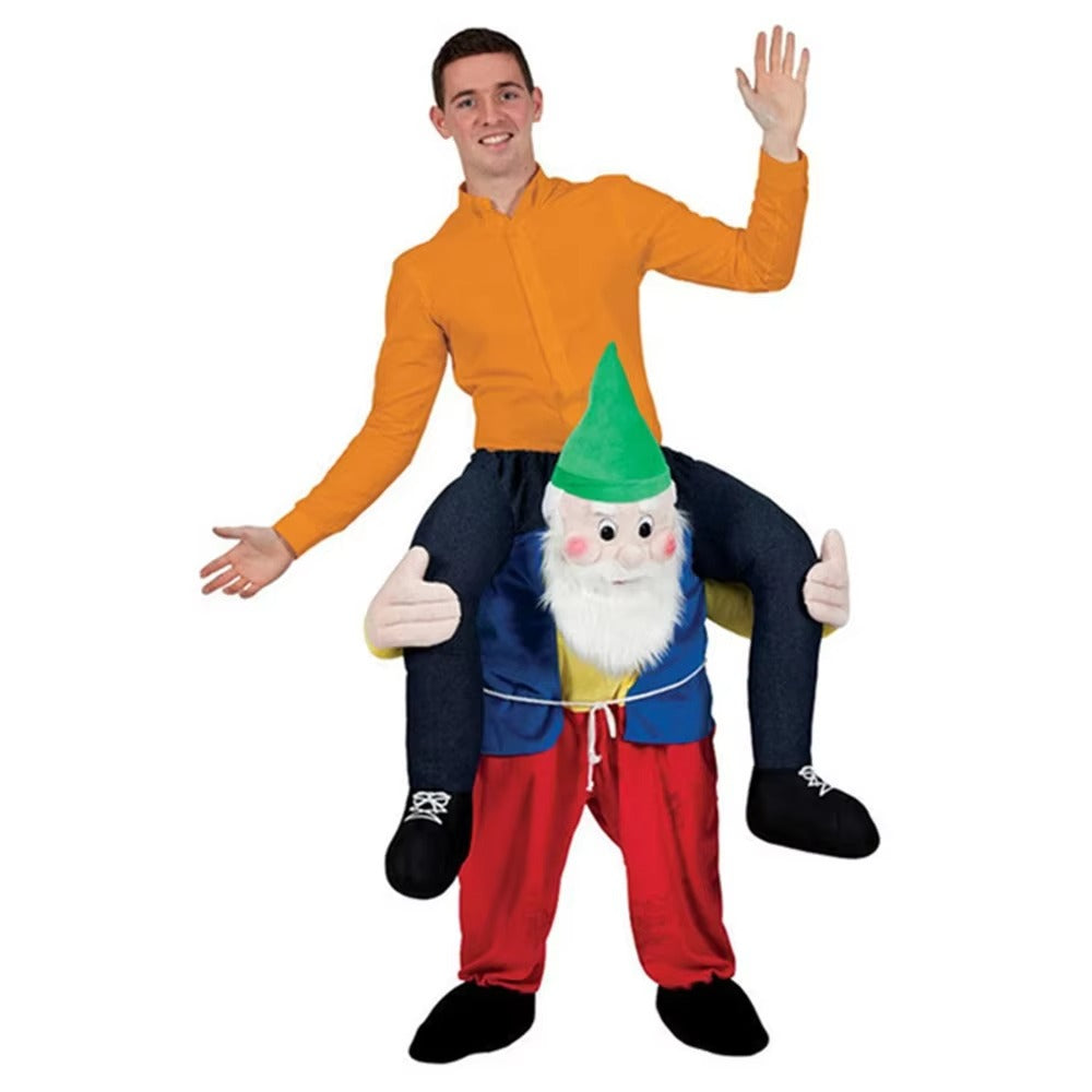 Novelty Ride On Me Mascot Costumes Carry Back Funny Animal Pants Fancy Dress Up Oktoberfest Adult Halloween Cosplay Costumes