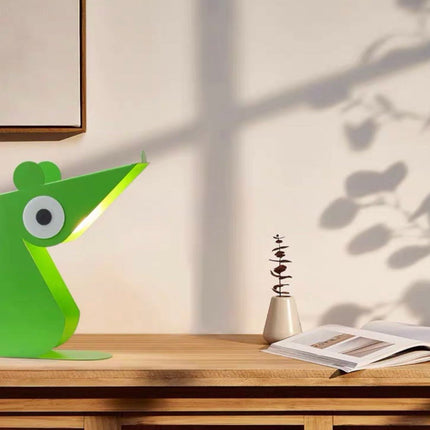 Whimsical Eclectic Memphis Mouse Table Lamp for Study - Full Spectrum