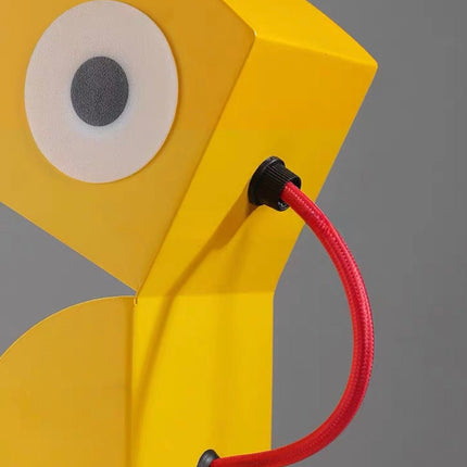 Whimsical Eclectic Memphis Cute Parrot Table Lamp for Study - Full