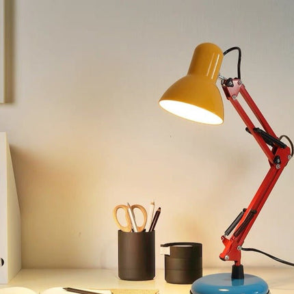 Memphis Retro Table Lamp for Study - Full Spectrum Eye Protection Desk