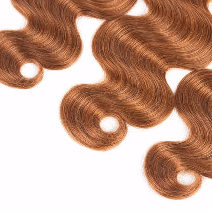 #30 Ombre 10A Grade Body Wave #1B/30 BUNDLES with 4x4 CLOSURES & 13x4