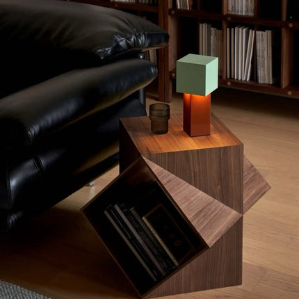 Modern Geometric Memphis Portable Dimmable Lamp - Bauhaus Pivot ATD7 T
