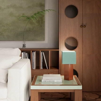 Modern Geometric Memphis Portable Dimmable Lamp - Bauhaus Pivot ATD7 T