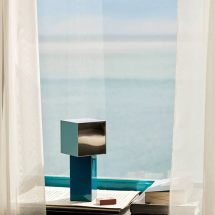 Modern Geometric Memphis Portable Dimmable Lamp - Bauhaus Pivot ATD7 T