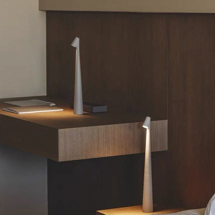 Nordic Portable Table Beside Lamp, Modern Dimmable LED Nursery Light