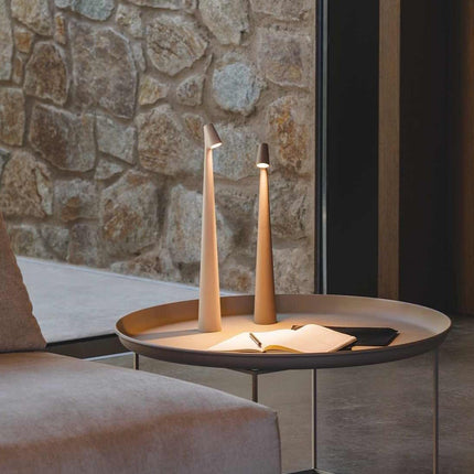 Nordic Portable Table Beside Lamp, Modern Dimmable LED Nursery Light