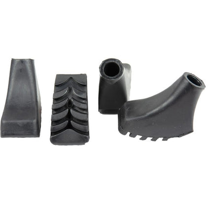 Nordic Walking Poles Rubber Tips (4-Pack)