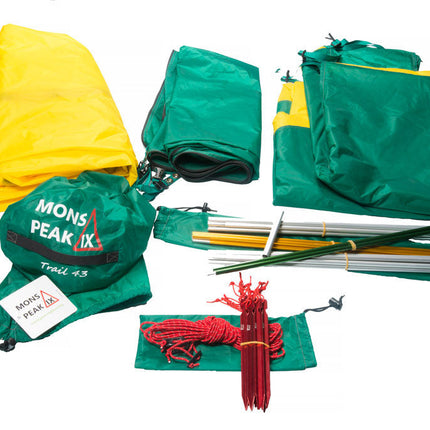 Trail 43 3 Person and 4 Person 2-in-1 Backpacking Tent