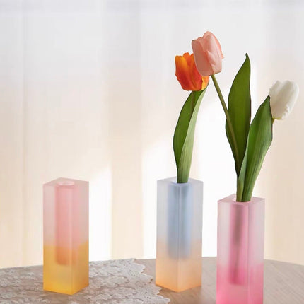 Iridescence Vase - Modern Whimsical Eclectic Decorative Table Setting