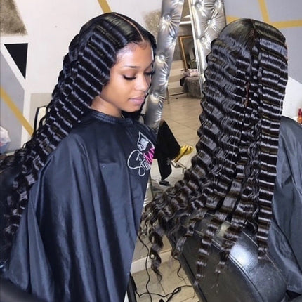 10A Grade 1/3/4 Loose Deep Wave Weave Brazilian Human Hair Extension B