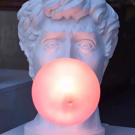 Naughty David Popping Gum Modern Designer Table Lamp - Cute Funny