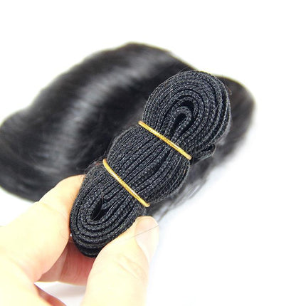 Beumax Double Drawn 12A Grade EGG CURL BUNDLES with CLOSURES &
