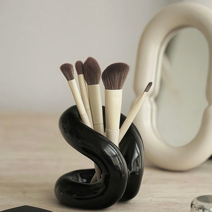 Nordic Style Ceramic Foundation Brushes Holders