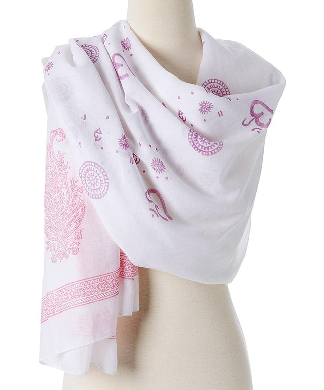 OMSutra Shanti Paisley Shawl