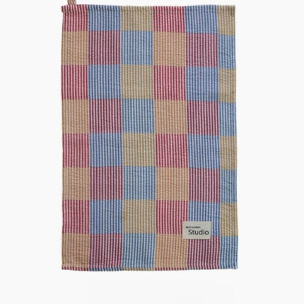 Pastel Checker Placemat for Dopamine Table Setting