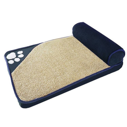 Rectangle bed with Cushion with Pillow Washable