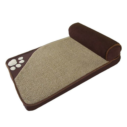 Rectangle bed with Cushion with Pillow Washable