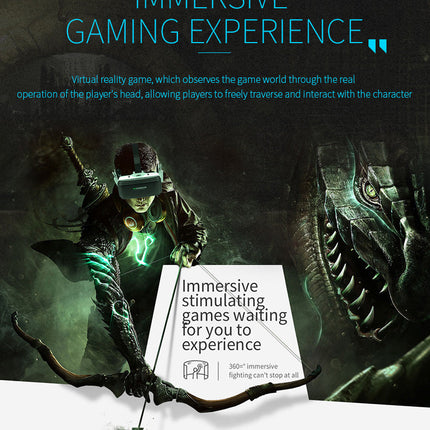 Dragon Magic G6 VR Gaming Stereo 3D Headset