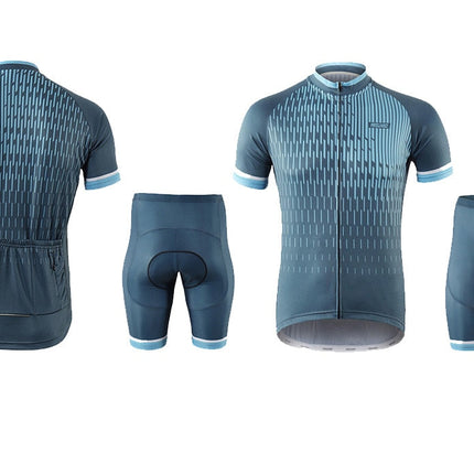 Men Summer Cycling Sets Pro Quick Dry Short Sleeve Cycling Jersey Bike