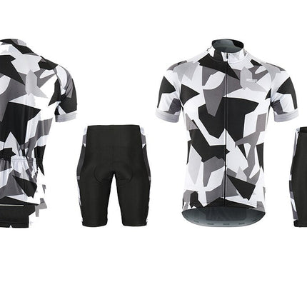 Men Summer Cycling Sets Pro Quick Dry Short Sleeve Cycling Jersey Bike