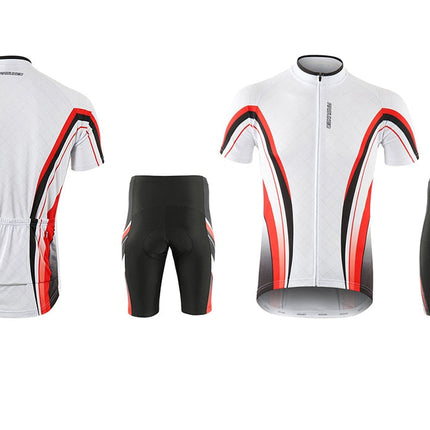 Men Summer Cycling Sets Pro Quick Dry Short Sleeve Cycling Jersey Bike