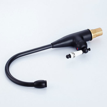 Kitchen Faucets Brass Black Bathroom Faucet For Basin Single Handle