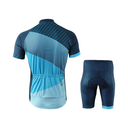 Men Summer Cycling Sets Pro Quick Dry Short Sleeve Cycling Jersey Bike