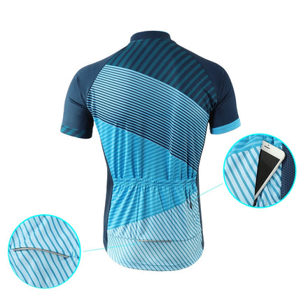 Men Summer Cycling Sets Pro Quick Dry Short Sleeve Cycling Jersey Bike