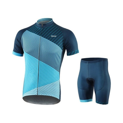 Men Summer Cycling Sets Pro Quick Dry Short Sleeve Cycling Jersey Bike