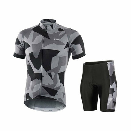 Men Summer Cycling Sets Pro Quick Dry Short Sleeve Cycling Jersey Bike