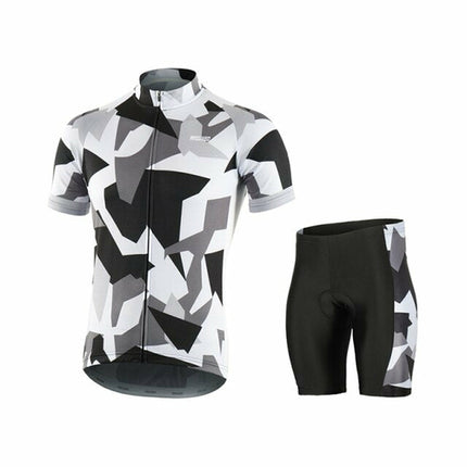 Men Summer Cycling Sets Pro Quick Dry Short Sleeve Cycling Jersey Bike