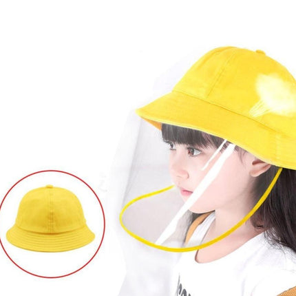 Children's Bucket Hat with Detachable Front Panel
