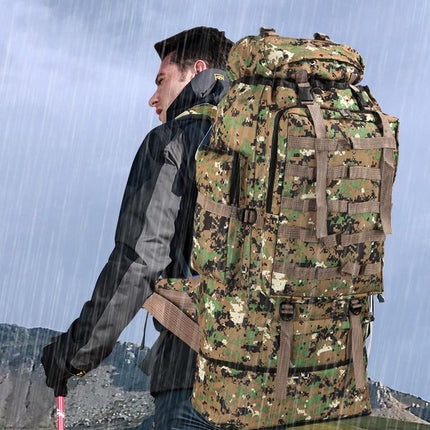 Waterproof Outdoor Camping Hiking 100L Large Capacity Backpack