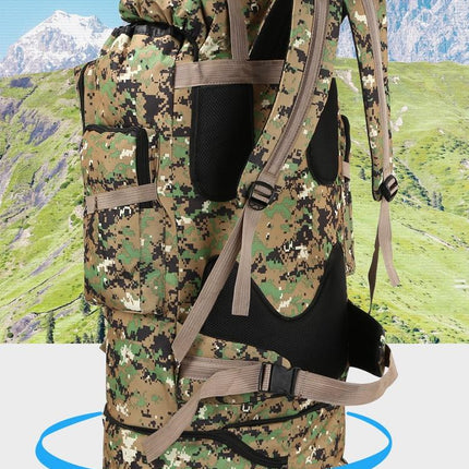 Waterproof Outdoor Camping Hiking 100L Large Capacity Backpack