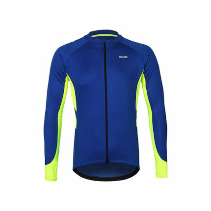 Men Long Sleeve Cycling Jersey Quick Dry Bicycle Shirts  Mountain Bike