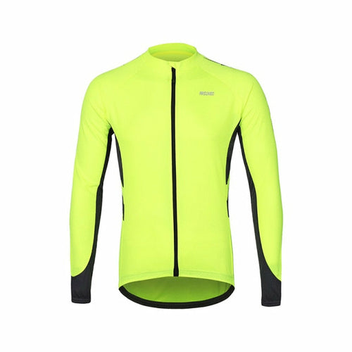 Men Long Sleeve Cycling Jersey Quick Dry Bicycle Shirts  Mountain Bike