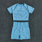 S / ShirtsShortsBlue
