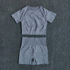 L / ShirtsShortsGray