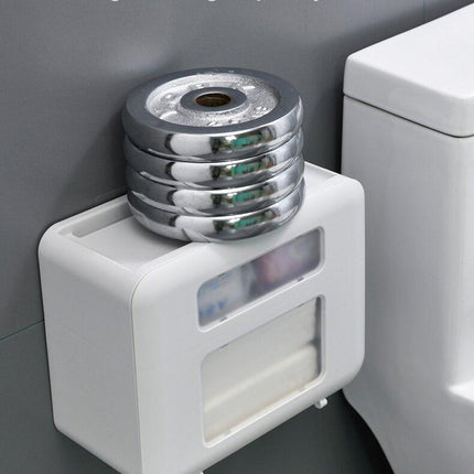 Multifunction Toilet Paper Holder Waterproof Dust-proof Paper Towel