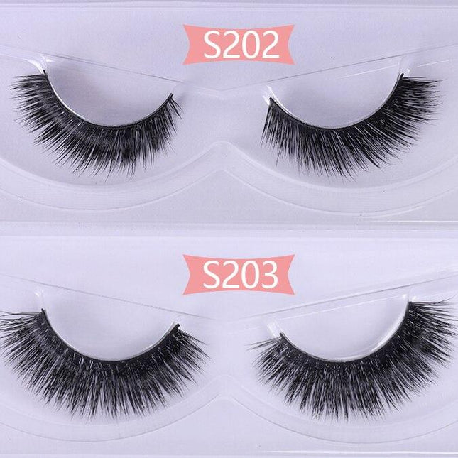 100 Pairs 3D Mink Lashes  Natural/Thick Long Soft Mink Lashes Bulk