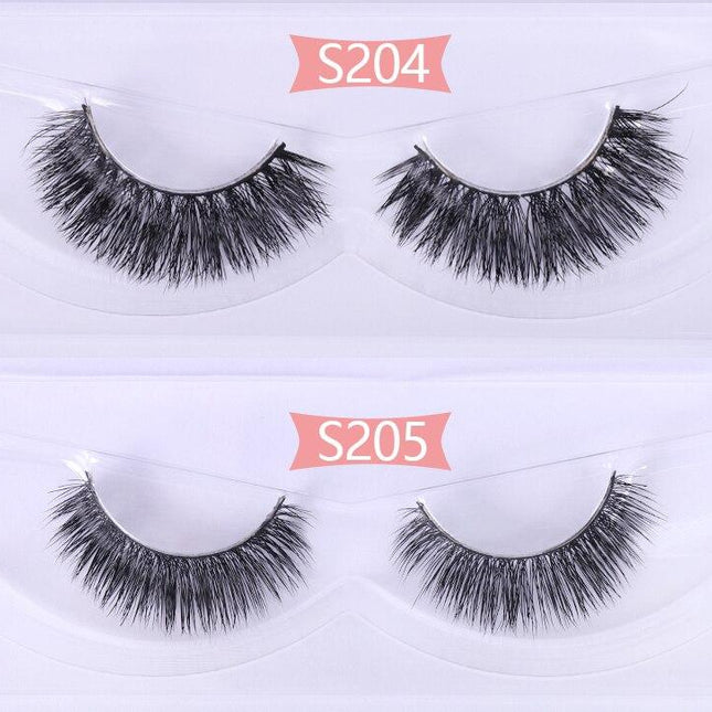 100 Pairs 3D Mink Lashes  Natural/Thick Long Soft Mink Lashes Bulk