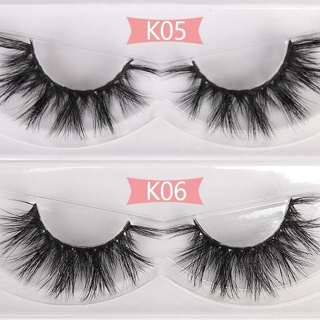 100 Pairs 3D Mink Lashes Wholesale Bulk  3D Mink Eyelashes Thick Long