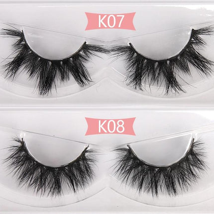100 Pairs 3D Mink Lashes Wholesale Bulk  3D Mink Eyelashes Thick Long