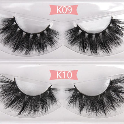 100 Pairs 3D Mink Lashes Wholesale Bulk  3D Mink Eyelashes Thick Long