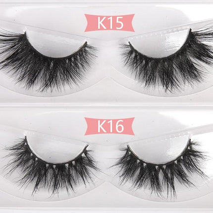 100 Pairs 3D Mink Lashes Wholesale Bulk  3D Mink Eyelashes Thick Long